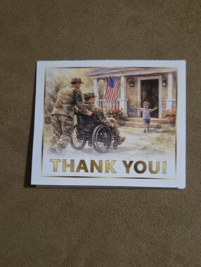 Thank You Veteran Greeting Card
